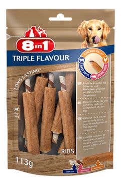 Pochúťka 8in1 Triple Flavour ribs (6ks)
