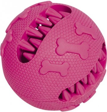 Nobby hračka dentálnej loptu pre psov 7 cm ružový