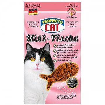 Perfecto Cat Feine Mini-Snack s lososom 50g