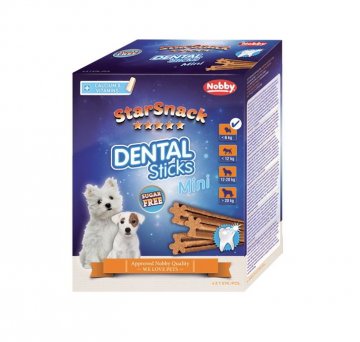 Nobby StarSnack Dental Sticks Mini dentálnej tyčinky pre psa 28ks / 252g