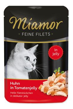 Miamor Cat Filet kapsa kura + paradajka v želé 100g