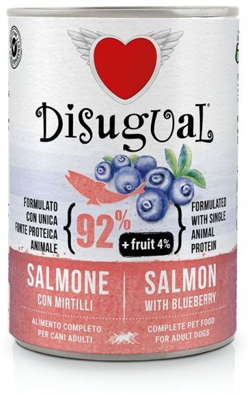 Disugual Fruit Dog Salmon with Blueberry konzerva…