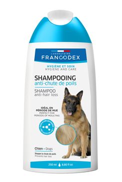 Francodex Šampón proti vypadávaniu chlpov pes 250ml