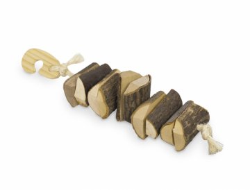 Nobby drevená hračka pre hlodavce 25x5 cm
