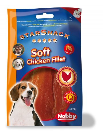 Nobby StarSnack Soft Chicken Fillet kuracie filety 70g