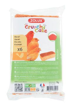 Sušienky vták Crunchy CAKE ACTICOLOR 6ks 75g Zolux