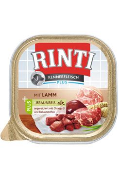 Rinti Kennerfleisch vanička jahňa + hnedá ryža 300g