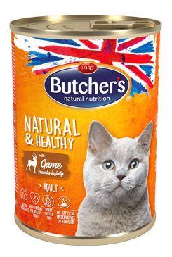 Butcher 's Cat Natur. & Healthy s jelením mäsom 400g
