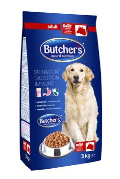 Butcher 's Dog Dry Blue s Hovädzie mäsom 3kg